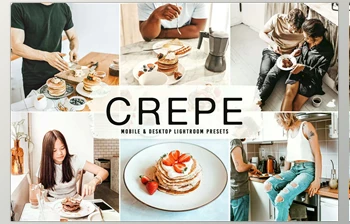 Download <span class='badge badge-warning'>Crepe</span> Pro Lightroom Presets CreativeMarket - 6638384