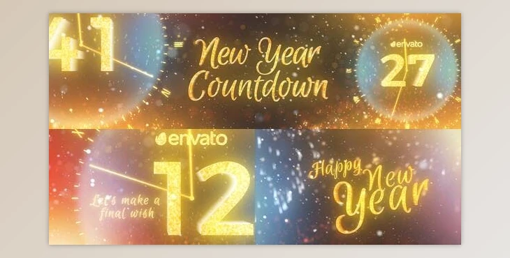 Download New Year Countdown 2022 (VideoHive 19160784) - AE Project
