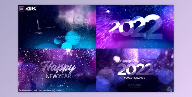Download New Year Countdown 2022 (VideoHive 21069761) - AE Project