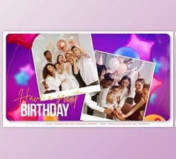 Download Happy Birthday Cards Slideshow (VideoHive 35401658) - AE Project