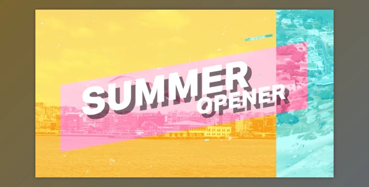 Download Summer Opener (VideoHive 35381378) - AE Project