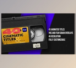 Download Cinematic Titles for After Effects (VideoHive 35352603) - AE Project