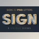 Download Plastic Sign - 3D Lettering - 6791631