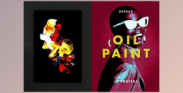 Download Smudged Paint Effect for Posters CreativeMarket - 6788673