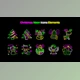 Download Christmas Neon Icons Pack (Videohive 35235785) - AE Project