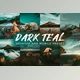Download Dark Teal Lightroom Presets CreativeMarket - 6278665