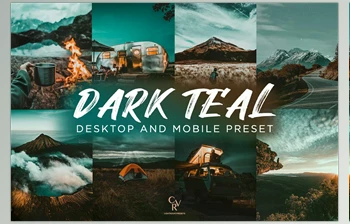 Download Dark Teal <span class='badge badge-warning'>Lightroom</span> <span class='badge badge-warning'>Presets</span> CreativeMarket - 6278665