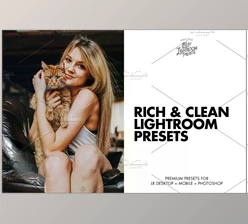 Download Lightroom Presets Rich & Clean CreativeMarket - 5927307