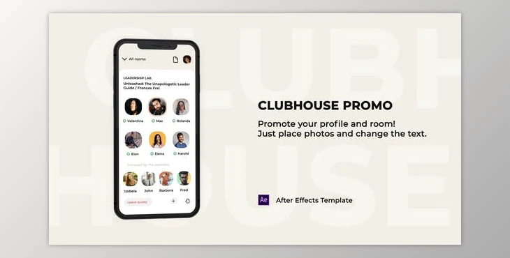 Download Clubhouse Promo (Videohive 30867757) - AE Project