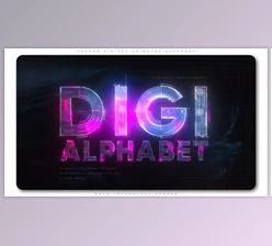 Download Techno Digital Animated Alphabet (Videohive 22592914) - AE Project