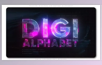 Download Techno Digital <span class='badge badge-warning'>Animated</span> Alphabet (<span class='badge badge-warning'>Videohive</span> 22592914) - AE <span class='badge badge-warning'>Project</span>