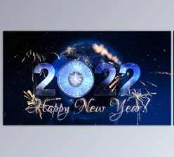 Download New Year Countdown Clock 2022 V3 (Videohive 9819353) - AE Project