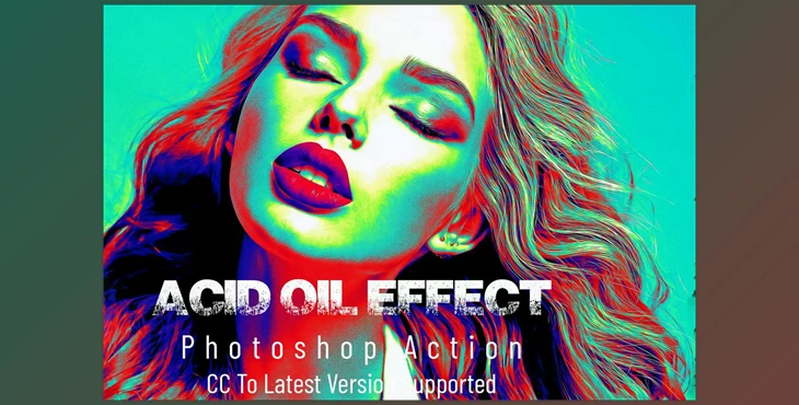 Download Acid Oil Effect Photoshop Action CreativeMarket - 6794844