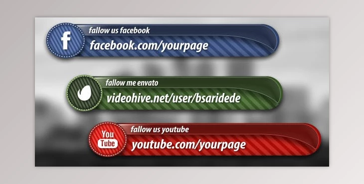 Download Vintage Social Lower Third (Videohive 6246317) - AE Project