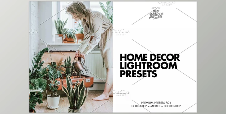 Download Lightroom Presets Home & Interiors CreativeMarket - 6636402
