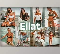 Download 7 Mobile Lightroom Presets Eilat CreativeMarket - 4059225