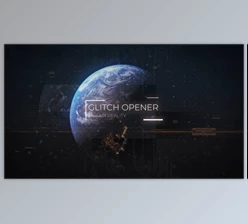 Download Technology Glitch Earth Titles (Videohive 35205433) - AE Project