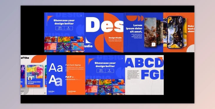 Download Typography Design Studio Post Instagram (Videohive 35185503) - AE Project