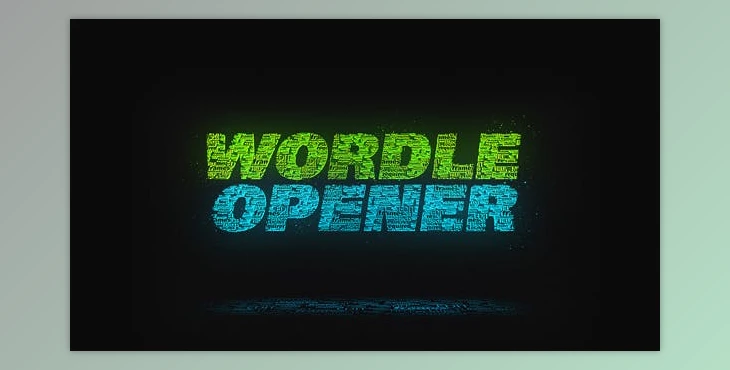Download Wordle Opener (Videohive 21008923) - AE Project