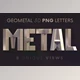 Download Geometal – 3D Lettering