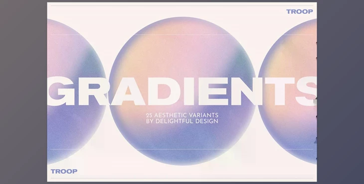 Download Troop – Textured Grain Gradients CreativeMarket - 5544462