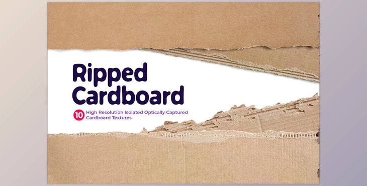 Download Ripped Cardboards CreativeMarket - 6725318