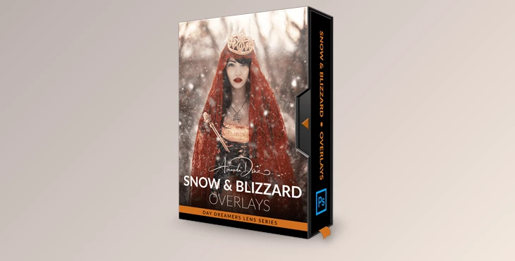 Download Amanda Diaz – Snow & Blizzard Overlays + Tutorial