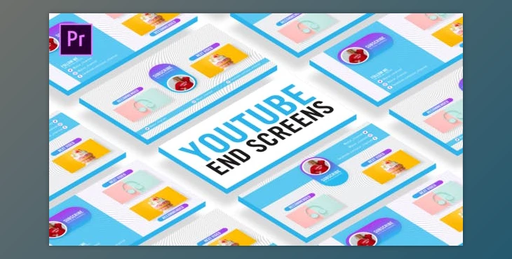 Download Clean Youtube End Screens (Videohive 35436293) - PR Project