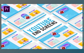 Download Clean Youtube End <span class='badge badge-warning'>Screens</span> (Videohive 35436293) - PR Project