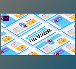 Download Clean Youtube End Screens (Videohive 35436293) - PR Project