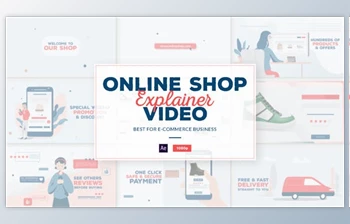 Download Online Shop | E-Commerce Explainer <span class='badge badge-warning'>Video</span> (Videohive 35434990) - AE Project