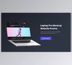 Download Videohive NoteBook Pro – Promo Realistic Mockup Laptop Website 35352728