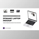 Download Dynamic Laptop Mockup – Website Presentation (Videohive 35061444) - AE Project