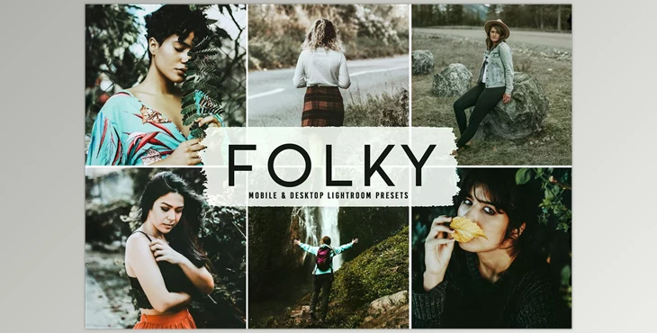 Download Folky Pro Lightroom Presets CreativeMarket - 6812615