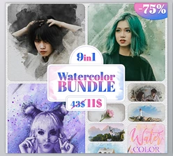 Download Watercolor Bundle GraphicRiver - 35404112