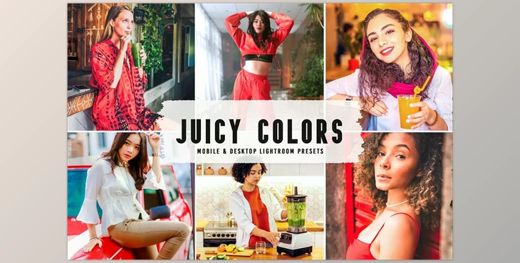 Download Juicy Colors Pro Lightroom Presets CreativeMarket - 6814122