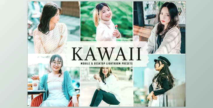 Download Kawaii Pro Lightroom Presets CreativeMarket - 6814124