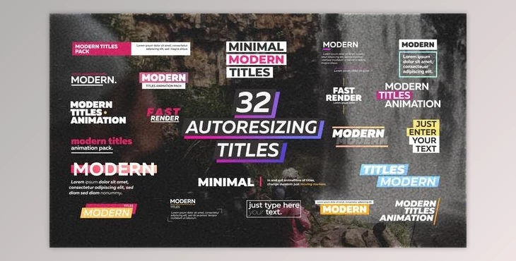 Download Modern Titles (Videohive 35139303) - AE Project