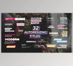 Download Modern Titles (Videohive 35139303) - AE Project