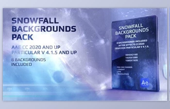 Download <span class='badge badge-warning'>Videohive</span> <span class='badge badge-warning'>Particular</span> – Snowfall Backgrounds 35122391