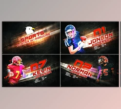 Download Sport Team Intro | Player Introducing (Videohive 34108211) - AE Project