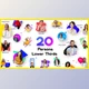 Download 20 Person Introduction Lower Thirds (Videohive 34980131) - AE Project