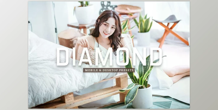 Download Diamond Mobile & Desktop Lightroom Presets CreativeMarket 6733003