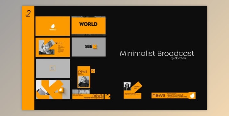 Download Minimalist Broadcast (Videohive 34519592) - AE Project