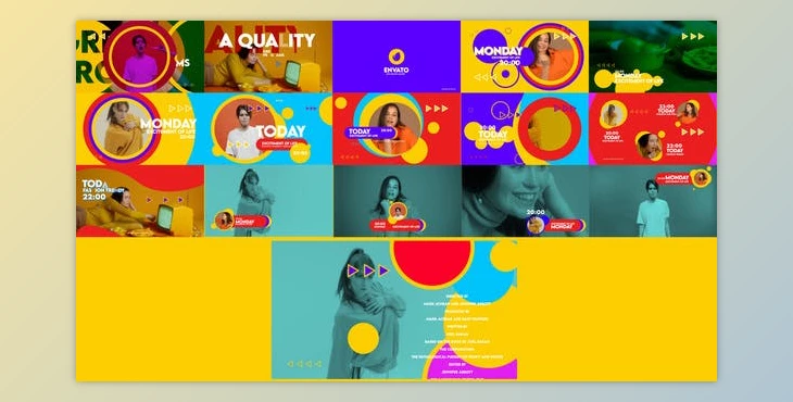 Download Colorful Broadcast Pack (Videohive 35244168) - AE Project