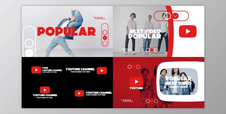 Download Youtube Intro Pack (Videohive 34342182) - AE Project