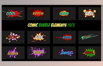 Download Comic Bubble <span class='badge badge-warning'>Elements</span> Pack (<span class='badge badge-warning'>Videohive</span> 35473832) - AE <span class='badge badge-warning'>Project</span>