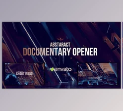 Download Abstract Documentary Opener (Videohive 35532544) - AE Project