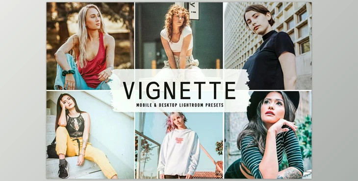 Download Vignette Pro Lightroom Presets CreativeMarket - 6840630