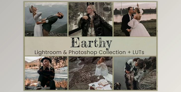 Download Earthy Lightroom Photoshop LUTs CreativeMarket - 6829795